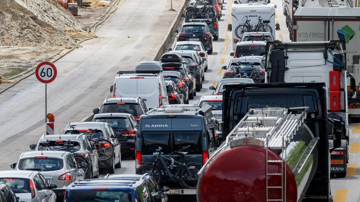 staus auf der a 7