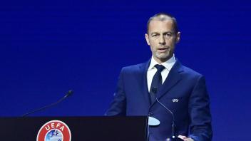 Erachtet die Conference League als großen Erfolg: UEFA-Präsident Aleksander Ceferin. Foto: Hans Punz/APA/dpa/Archivbild