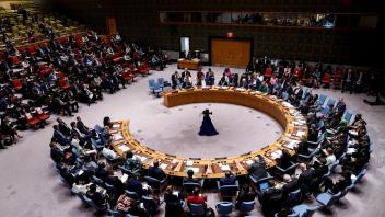 Der Sicherheitsrat der Vereinten Nationen (Archivbild). Foto: John Minchillo/AP/dpa