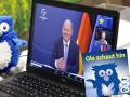 Bundeskanzler Olaf Scholz (SPD) beantwortet im Podcast „Ole schaut hin“ verschiedene Kinderfragen. 