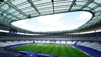 ARCHIV - Das Endspiel in der Fußball-Königsklasse zwischen dem FC Liverpool und Real Madrid wird im Stade de France am Rande von Paris ausgetragen. Foto: Adam Davy/PA Wire/dpa