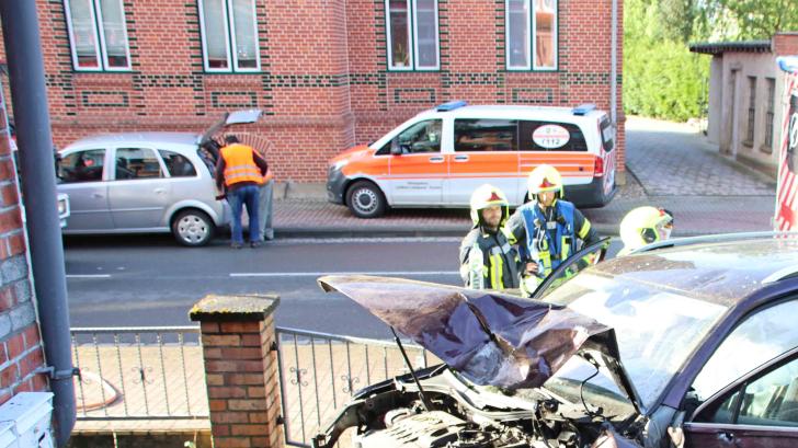 Schwerer Unfall im Ort Neustadt Glewe