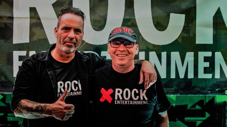 Die beiden Gesichter hinter Rock Entertainment: Michael Marter (links) und Michael Schütte.