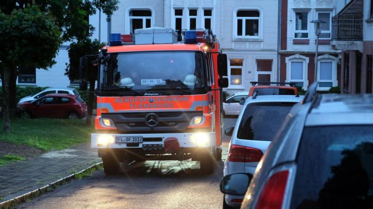 In der Brixstraße kam es am Donnerstagabend zu einem Einsatz der Feuerwehr.