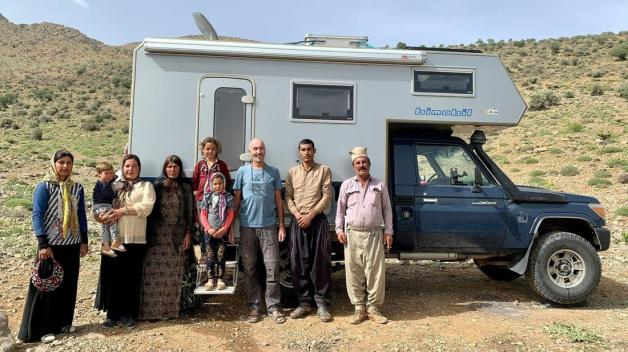 Claudia und Norbert Koll sind mit Allrad-Camper Tobi auf Tour
