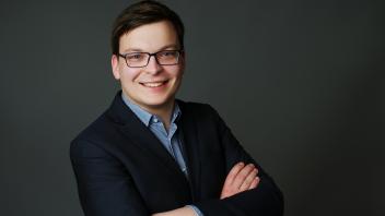 Zum neuen Vorsitzenden des CDU-Stadtbezirksverbandes Rostock-Nordost gewählt: der 26-jährige Philipp Gustke.