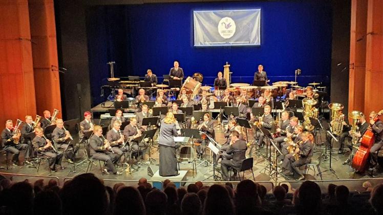 Für das Marinemusikkorps Kiel war das Benefizkonzert der erste Auftritt seit einem halben Jahr.
