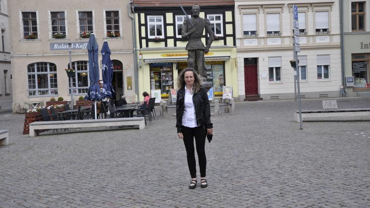Cornelia Britz ist die Kandidatin der Freien Wähler Perleberg für das Amt der Bürgermeisterin.