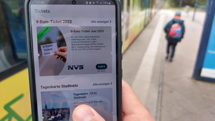 Bereits heute gibt es digitale Tickets beim Schweriner Nahverkehr. 