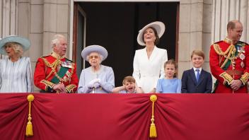 70. Thronjubiläum der Queen - Geburtstags-Parade