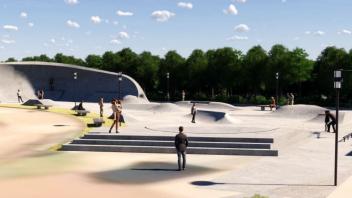 Der Multipark soll in Westerland entstehen und verschieden Sportmöglichkeiten bieten. Dazu gehört auch Skaterbahnen.