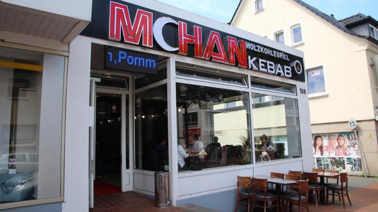 Türkisches Restaurant MCHan Kebab in der Oeseder Straße in Georgsmarienhütte, Juni 2022 // Döner Imbiss