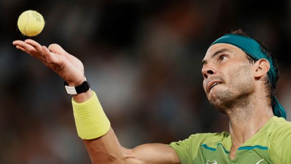 Steht zum 14. Mal im Endspiel der French Open: Rafael Nadal. Foto: Thibault Camus/AP/dpa Steht zum 14. Mal im Endspiel der French Open: Rafael Nadal. Foto: Thibault Camus/AP/dpa