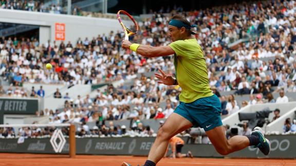Rafael Nadal hatte mit Casper Ruud keine Mühe. Foto: Jean-Francois Badias/AP/dpa Rafael Nadal hatte mit Casper Ruud keine Mühe. Foto: Jean-Francois Badias/AP/dpa