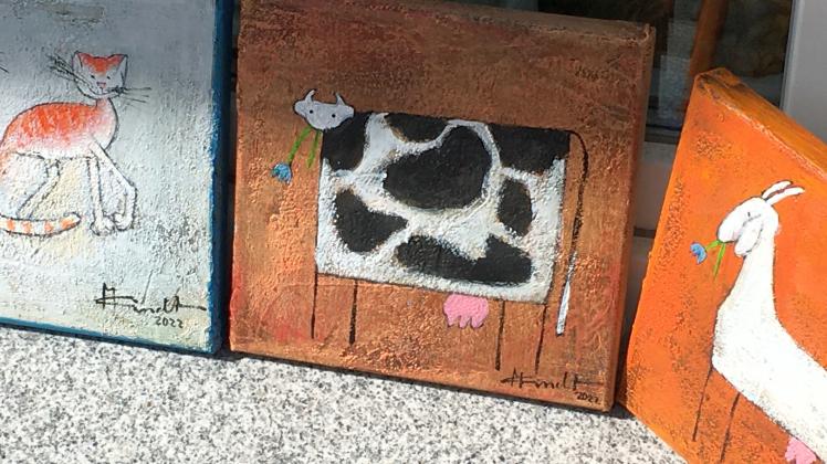 Immer beliebter bei den Schweizern: Kindts schwarzbunte Kuh im Quadrat.