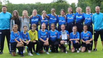 Pokalsieg im letzten Spiel als Spielgemeinschaft: Die C-Juniorinnen der SG Holstein Süd