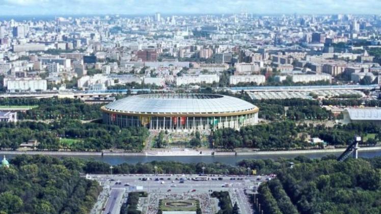 Im Moskauer Luschniki-Stadion wird das Endspiel der WM 2018 ausgetragen. 