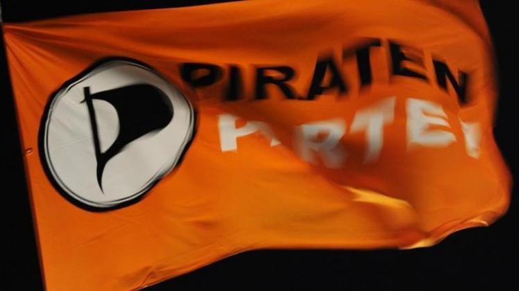 Logo der Piratenpartei. 