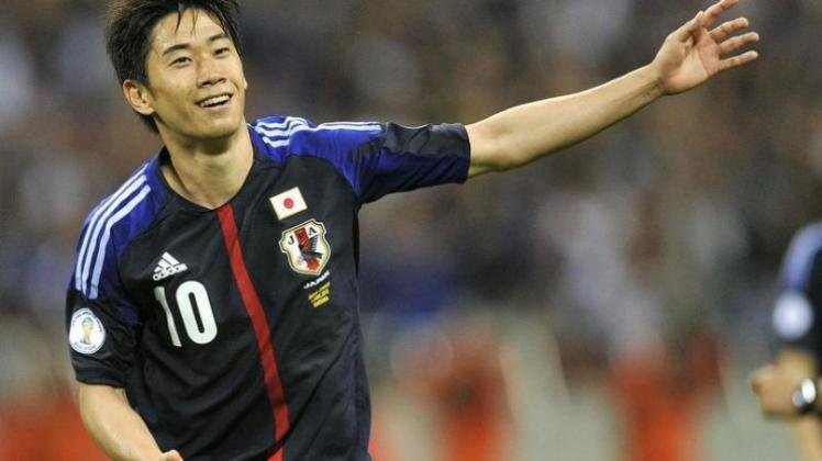 Der japanische Nationalspieler Shinji Kagawa überzeugte auch in seinem ersten Startelf-Einsatz für ManUnited. 
