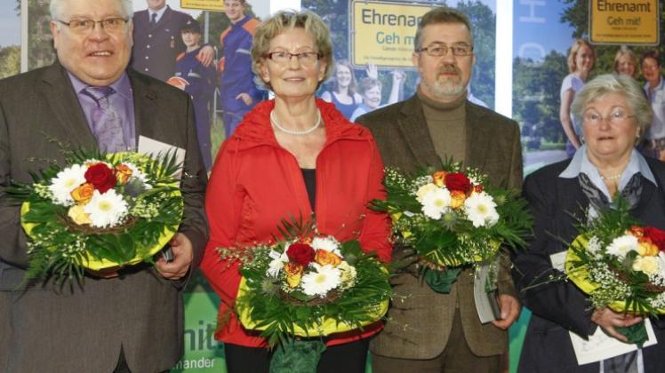 Ehrungen beim Neujahrsempfang der Gemeinde