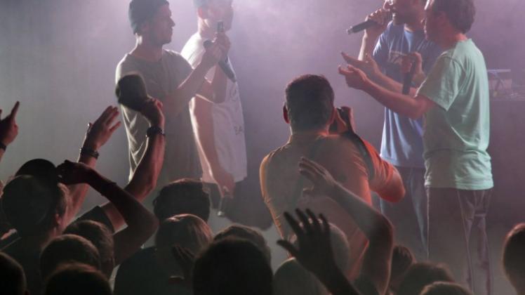 Münchner HipHopQuintett Blumentopf im Rosenhof Humor und NOZ