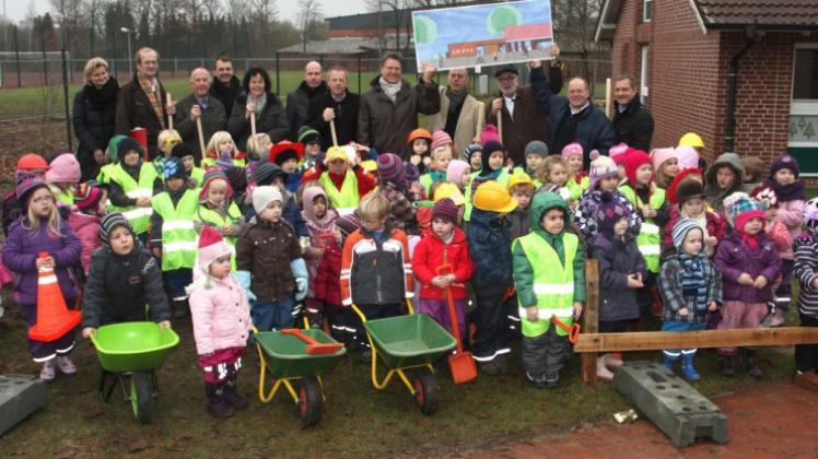 Arbeiten für Anbau am Franziskus-Kindergarten in Lechtingen | NOZ