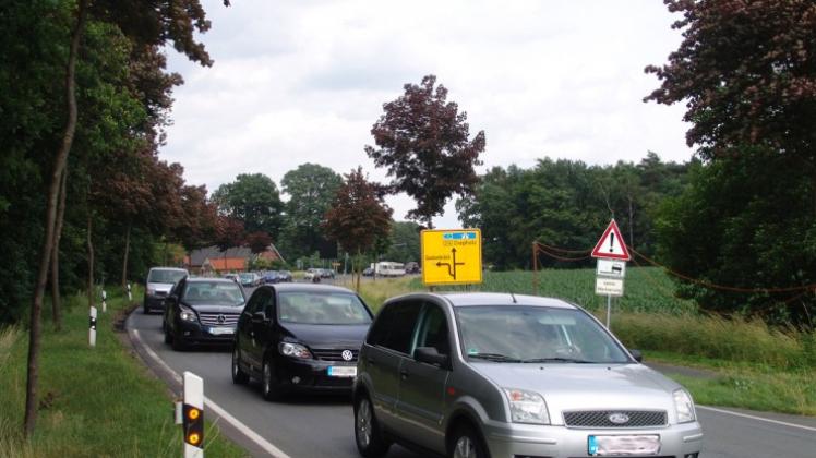 Sperrung Der A1 Löst Langen Stau Auf Der B 214 Zwischen Holdorf | NOZ