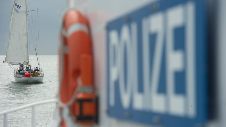 Wasserschutzpolizei auf der Ostsee