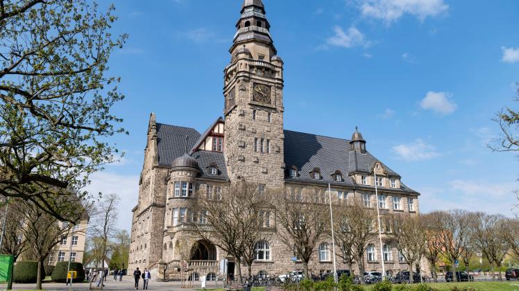 Wittenberge Brandenburg Germany April 2022 Rathaus - Town Hall