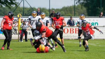 GER, American Football: Emsland United vs  Rotenburg W.