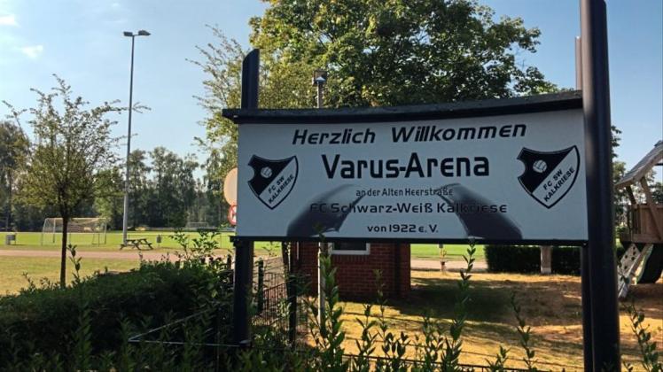 Varus-Arena des FC Kalkriese