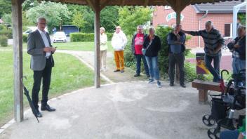 Das Bürgerforum in Belms nordöstlichem Ortsteil fand dieses Mal auf dem Vehrter Dorfplatz statt.