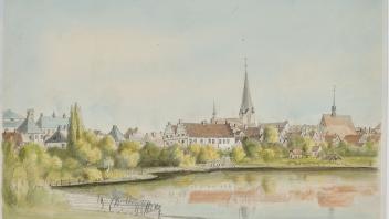 Kieler Innenstadt 1853