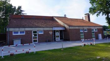 Das jetzige Klubhaus des Haselünner SV wurde Anfang der 1980er Jahre gebaut. Es wird abgerissen, sobald der Neubau steht.