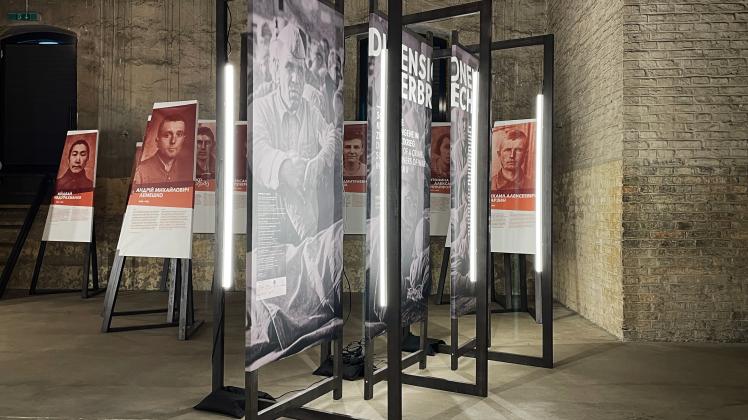 Die Ausstellung „Dimensionen eines Verbrechens. Sowjetische Kriegsgefangene im Zweiten Weltkrieg“ ist in der Gedenkstätte Augustaschacht in Hasbergen nur noch bis zum Sonntag, 19. Juni, zu sehen.