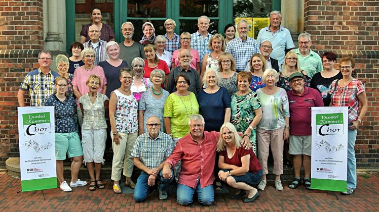 Der Dunkel-Kammerchor der MSD.