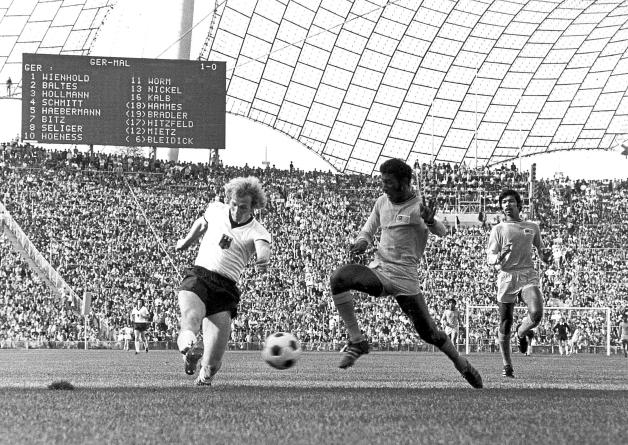 Uli Hoeneß bei Olympia 1972: BRD - Malaysia 3:0