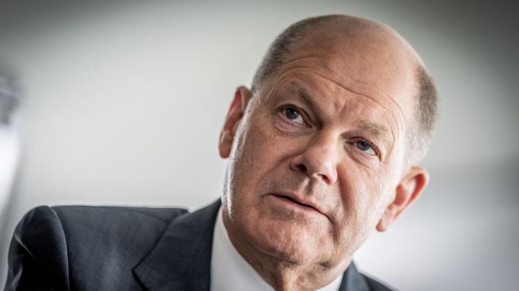 Bundeskanzler Olaf Scholz (SPD) hat sich zur Gasversorgung in Deutschland geäußert. Foto: Michael Kappeler/dpa