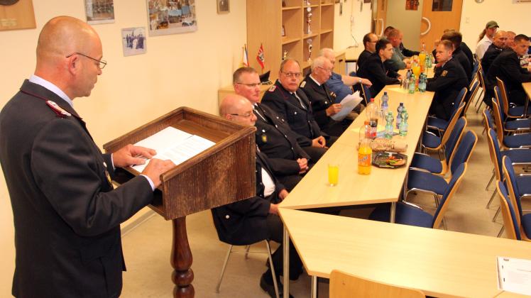 Jahresversammlung der FFw Goldberg