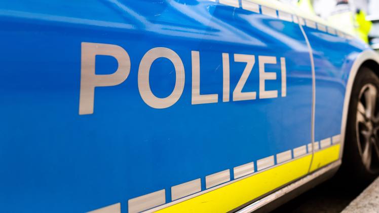 Polizei-Fahrzeuge in Freiburg