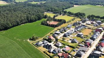 Angrenzend an das Wohngebiet Apfelbaumland in Schwagstorf könnte auf der derzeit landwirtschaftlich genutzten Fläche ein Baugebiet entstehen.