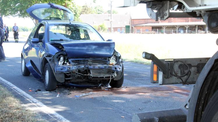 Unfall Kreisstraße 117