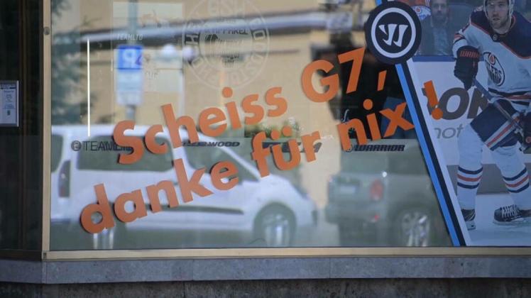 G7-Vorbereitungen - Einheimische zunehmend genervt Unknown