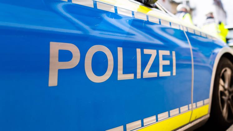 Polizei-Fahrzeuge in Freiburg