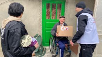 Einer der jüngsten Transporte führte Helping Hands nach Comrat in Moldawien. 