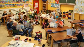 Grundschule Breddenberg beschäftigt sich mit der Ems-Zeitung