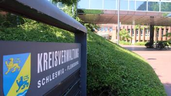 Die Kreisverwaltung von Schleswig-Flensburg in Schleswig