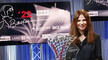 dpatopbilder - Ana Marwan hat den Bachmann-Preis gewonnen. Foto: Gert Eggenberger/APA/dpa