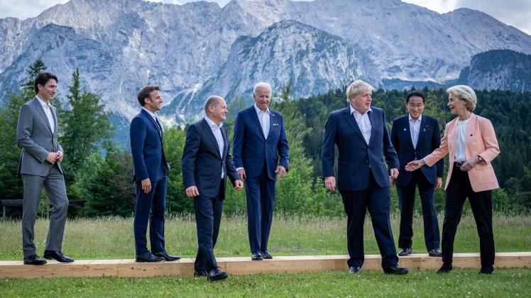 G7-Gipfel 2022 - Gruppenfoto