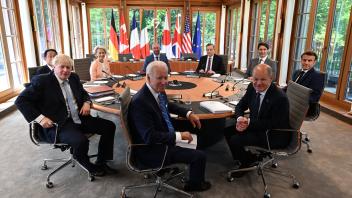 G7-Gipfel 2022 - erste Arbeitssitzung